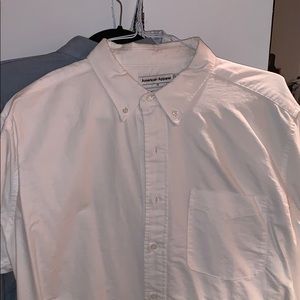 Men’s white American apparel button down - xl